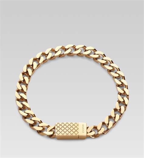 gucci bracelet man|Gucci bracelets for men gold.